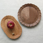 Solid Wood Carved Lace Tray - image 0