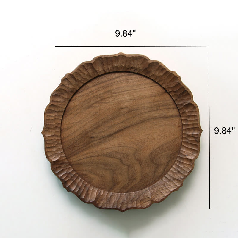 Solid Wood Carved Lace Tray - image 11