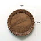 Solid Wood Carved Lace Tray - image 11