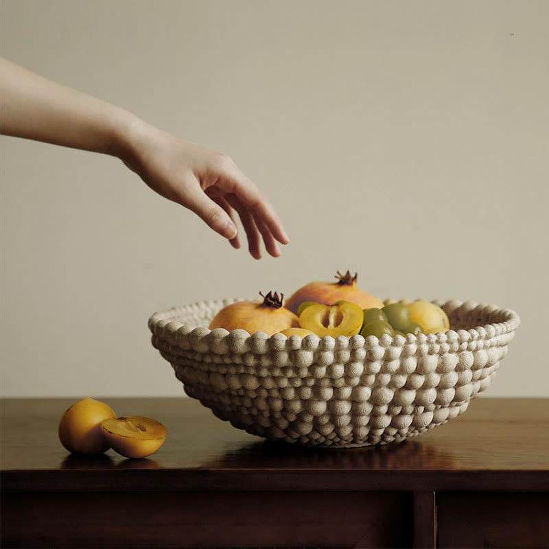 Beige Creative-designed Resin Tray