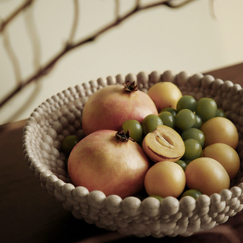 Beige Creative-designed Resin Tray