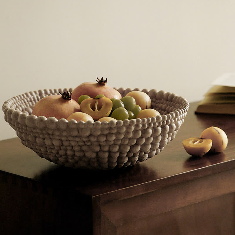 Beige Creative-designed Resin Tray