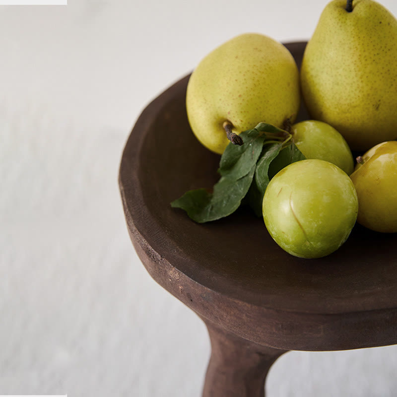 Solid Wood Triangular Bracket Storage Tray