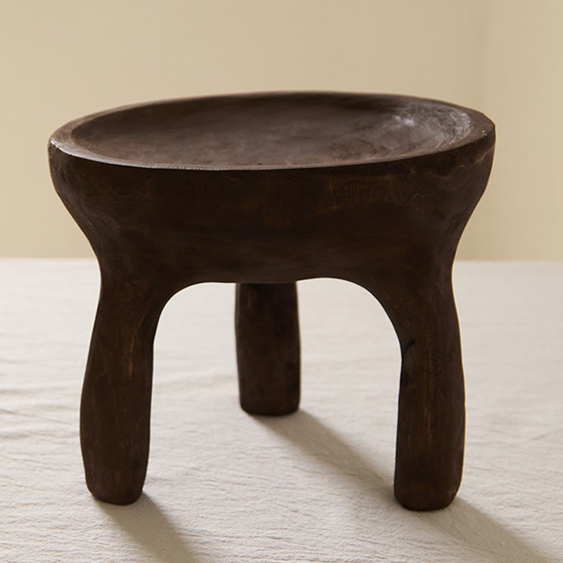 Solid Wood Triangular Bracket Storage Tray