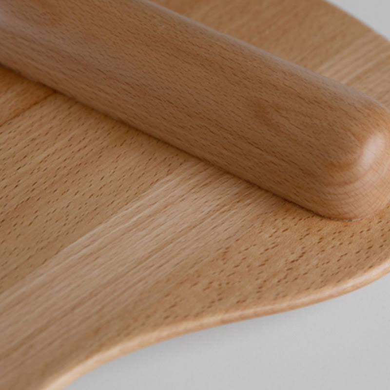 Natural Wood Color Entryway Storage Tray - image 6