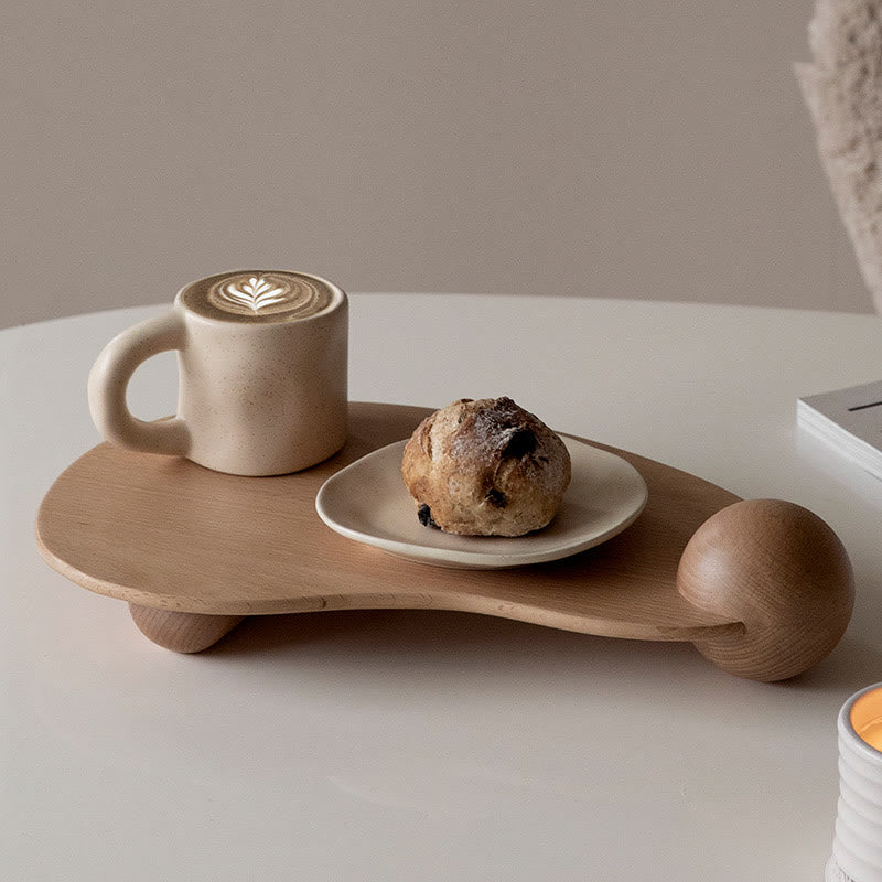 Natural Wood Color Entryway Storage Tray - Natural Wood - image 0