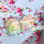 Easter Resin Bunny Mushroom House Ornament - image 7