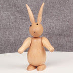 Easter Solid Wood Rabbit Home Decor Ornament - image 12
