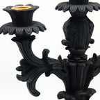 Retro Black Candlestick Ornament - image 5