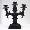 Retro Black Candlestick Ornament - 9.84"L x 4.92"W x 10.23"H - image 0