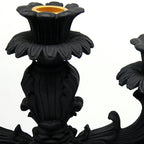 Retro Black Candlestick Ornament - image 6