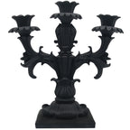 Retro Black Candlestick Ornament - image 1