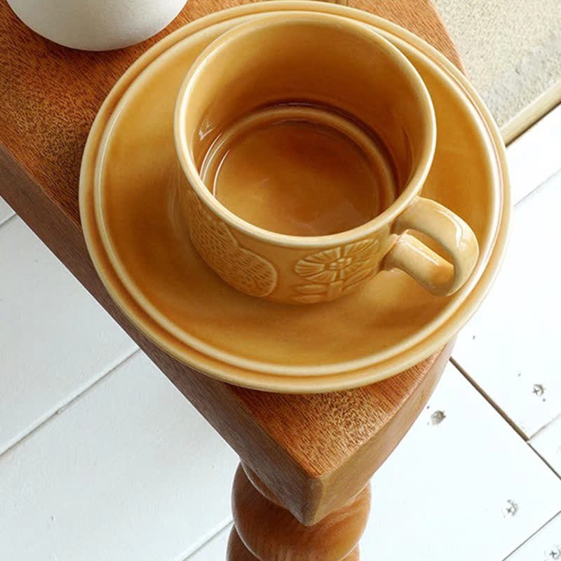 Retro Solid Wood Small Narrow Side Table