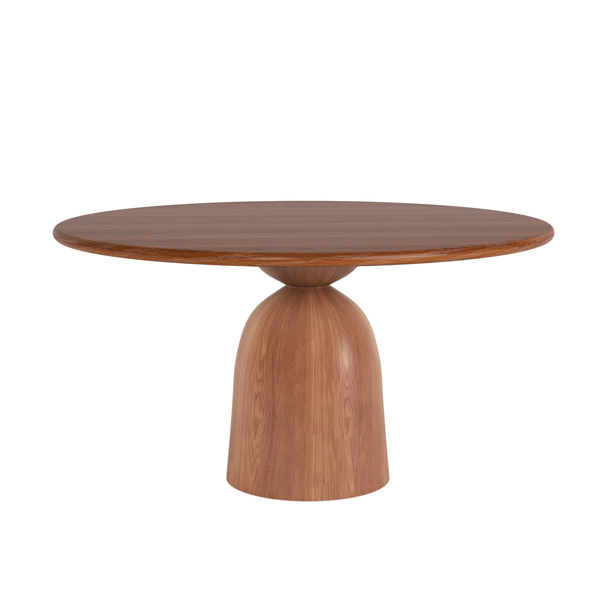 5-piece Round Sintered Stone Dining Table With Black Leather Dining Chairs - image 1