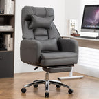 Swivel Ergonomic Office Chair - Dark Grey - 29.92"W x 25.19"L x 42.52"H - image 14