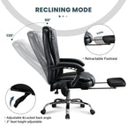 Leather Reclining Massage Office Chair  - image 4
