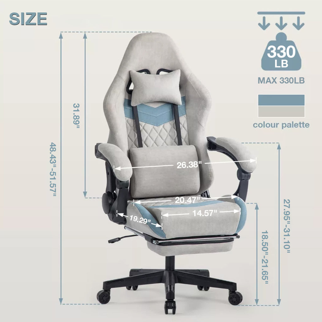 Reclining Ergonomically Adjustable Office Chair
