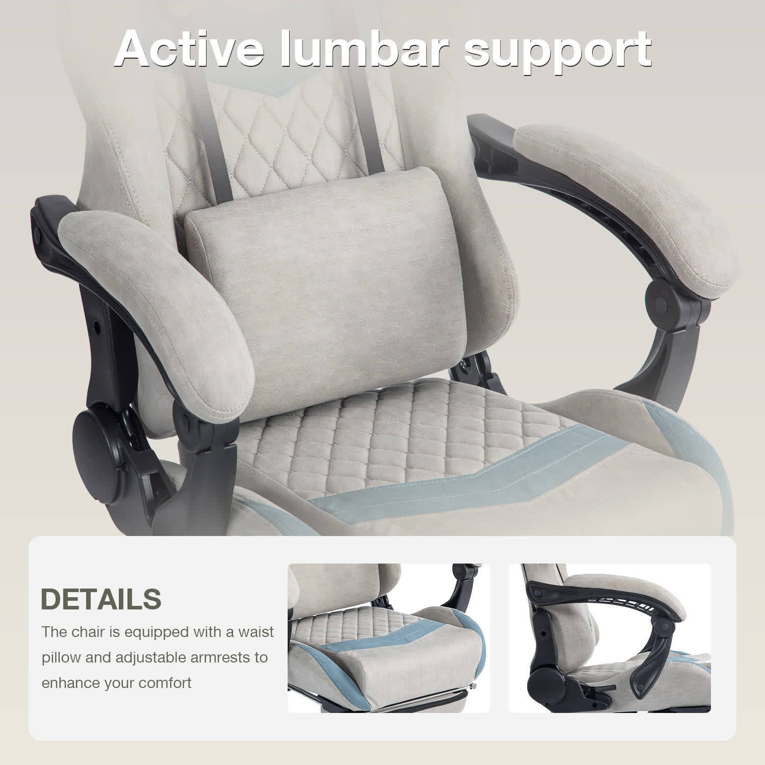 Reclining Ergonomically Adjustable Office Chair