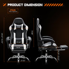 Swivel Ergonomic PU Leather Recliner - image 13