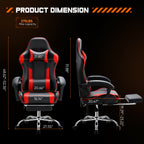 Swivel Ergonomic PU Leather Recliner - image 6