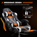 Swivel Ergonomic PU Leather Recliner - image 10