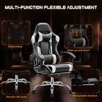 Swivel Ergonomic PU Leather Recliner - image 9