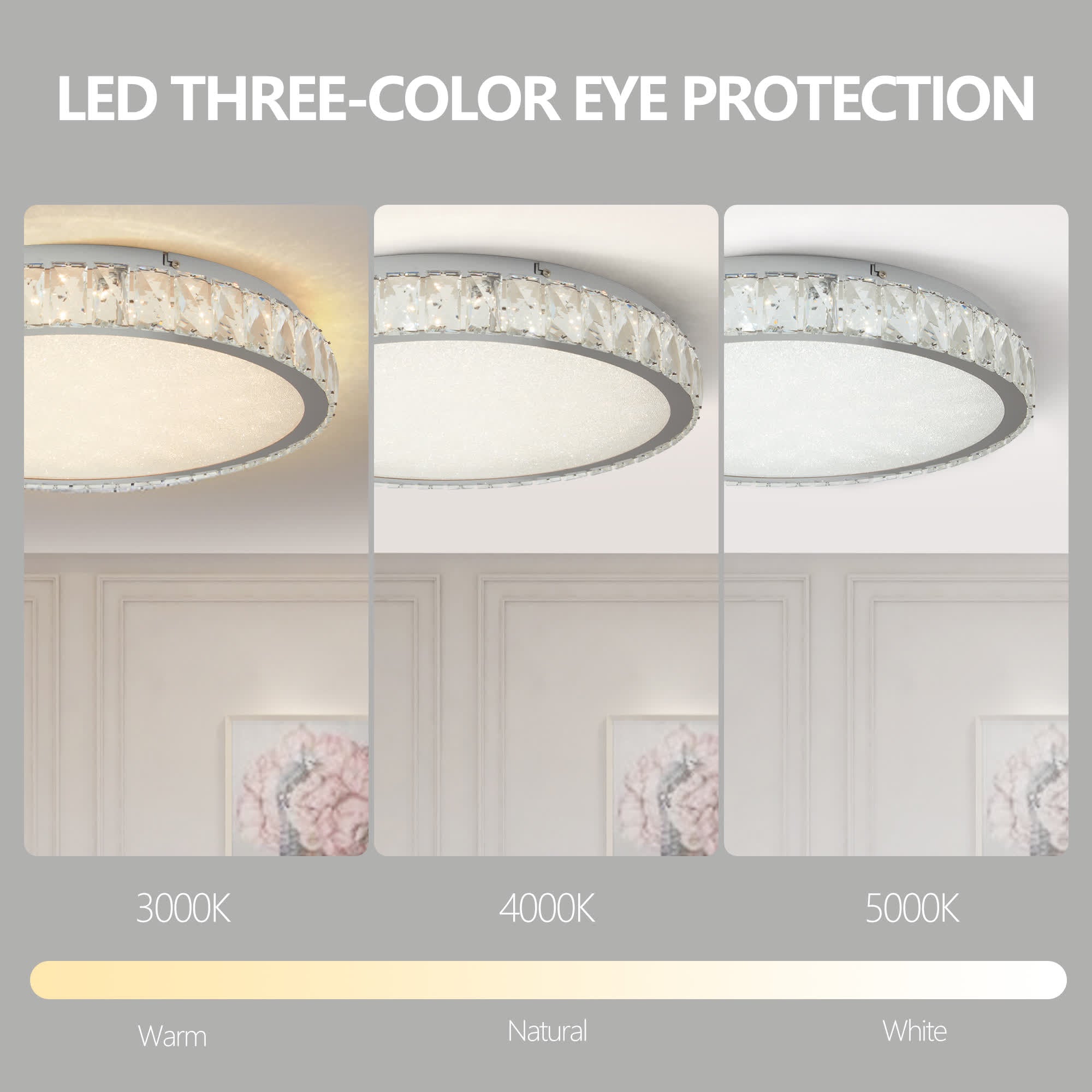 Modern Dimmable Crystal LED - image 7