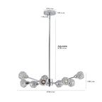 Modern Luxury Crystal Chandelier(No Bulb) - image 9