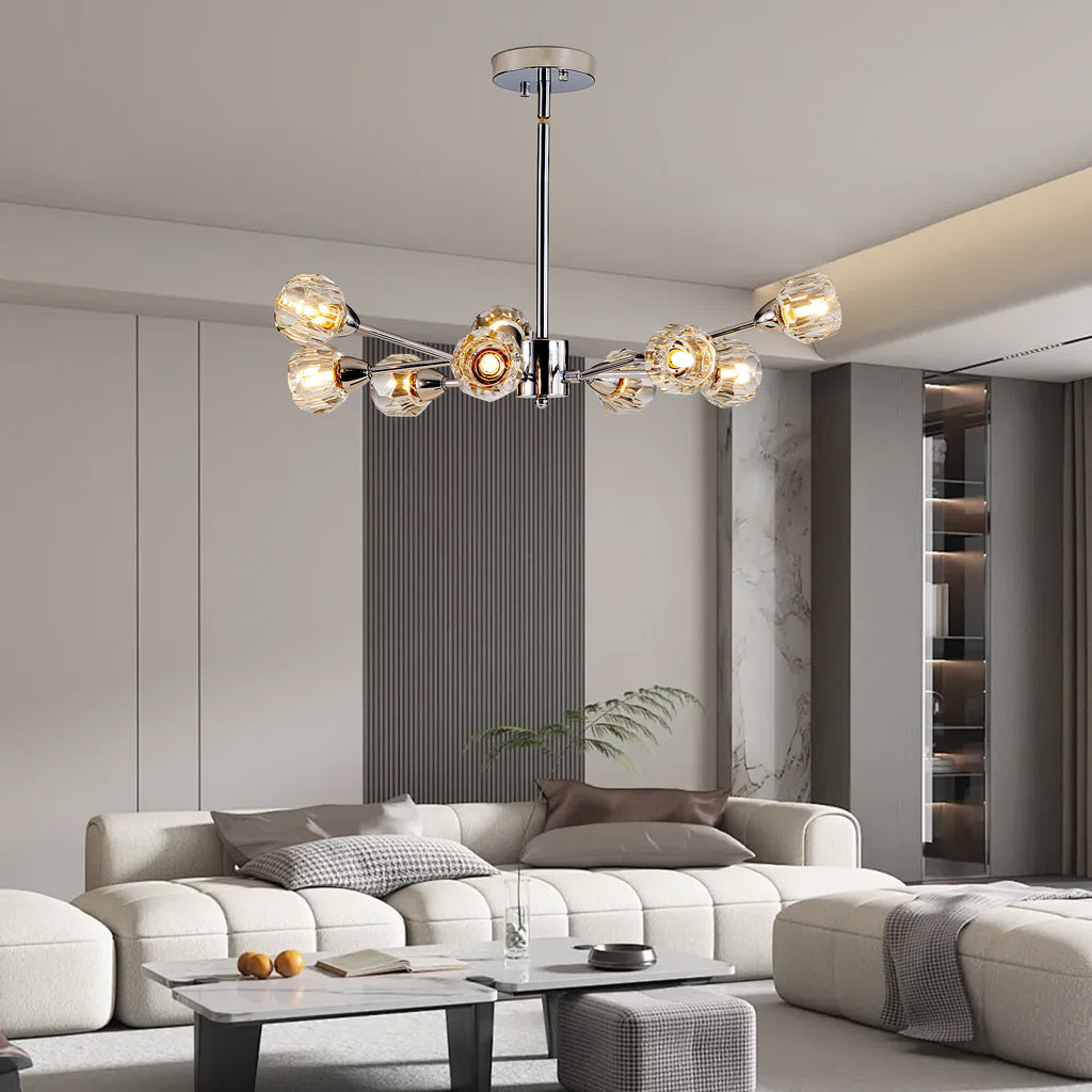 Modern Luxury Crystal Chandelier(No Bulb)