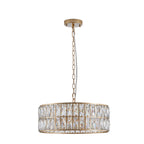 Modern Crystal Drum Chandelier(No Bulb) - image 19