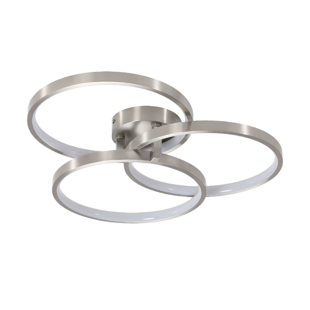 Modern LED 3-Ring Ceiling Light - image 14