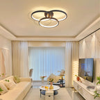 Modern LED 3-Ring Ceiling Light - image 4
