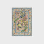 Floral Bird Water Resistant Washable Area Rug - image 4