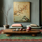 Washable Vintage Floral Anti-slip Area Rug - image 8
