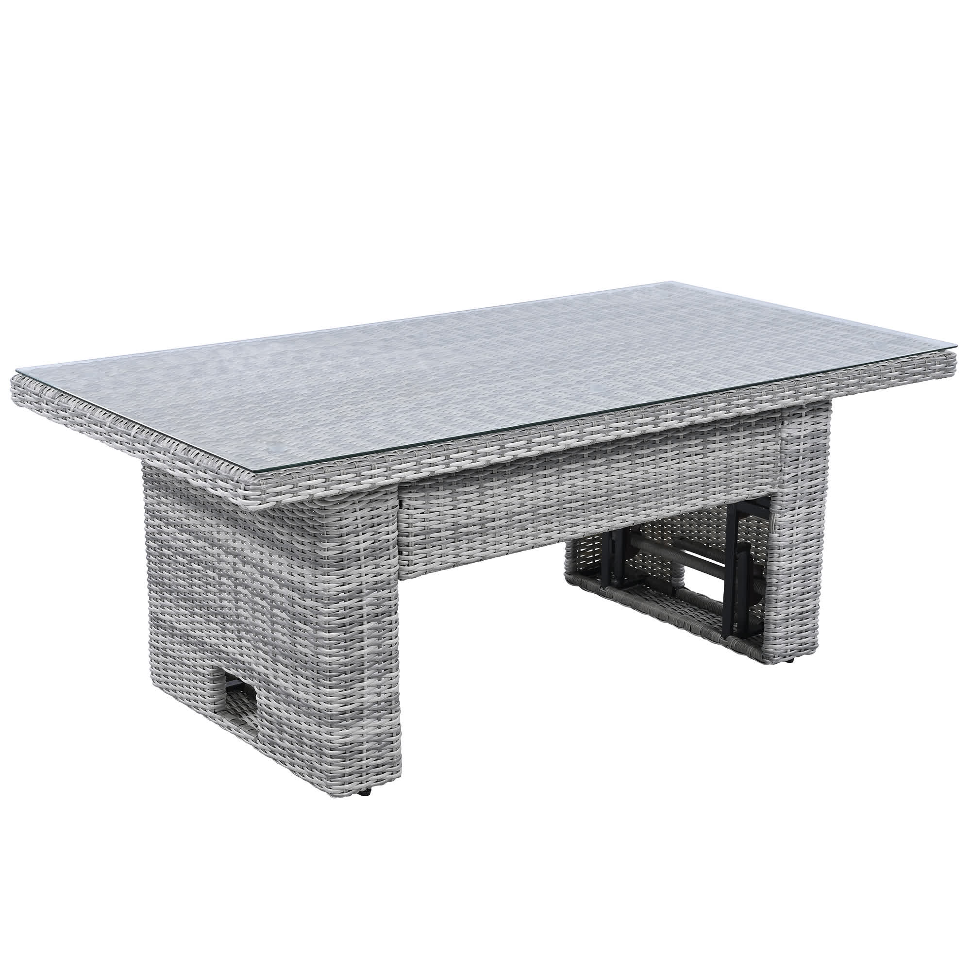 4Pcs Outdoor Rattan Patio Furniture Set - image 12
