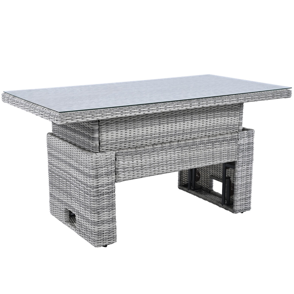 4Pcs Outdoor Rattan Patio Furniture Set - image 13