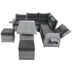 4Pcs Outdoor Rattan Patio Furniture Set - image 23