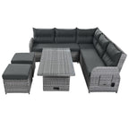 4Pcs Outdoor Rattan Patio Furniture Set - image 21