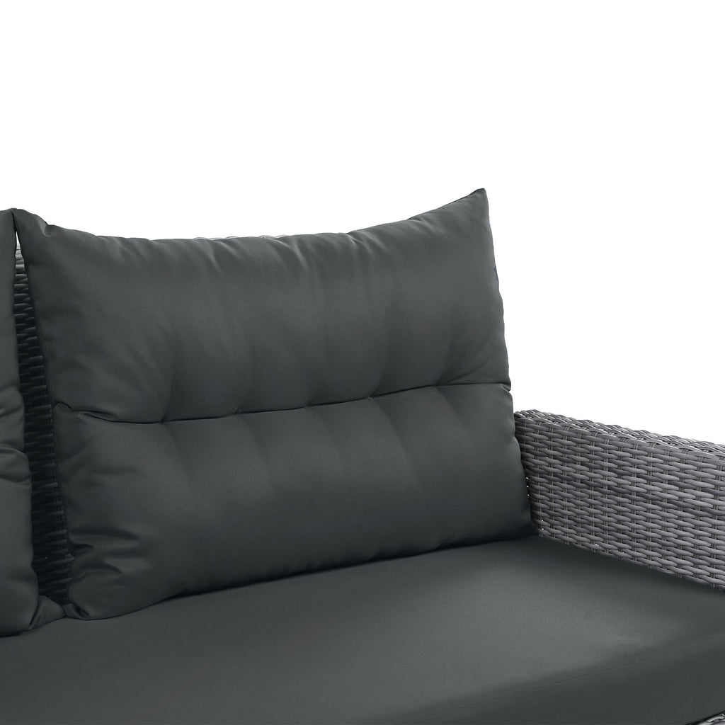 4Pcs Outdoor Rattan Patio Furniture Set - image 28