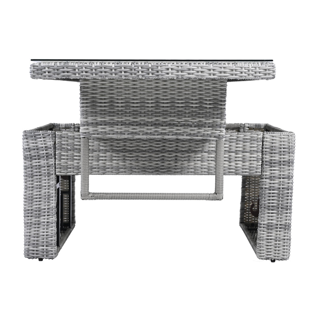 4Pcs Outdoor Rattan Patio Furniture Set - image 27