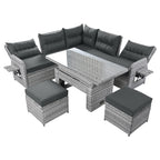 4Pcs Outdoor Rattan Patio Furniture Set - image 20