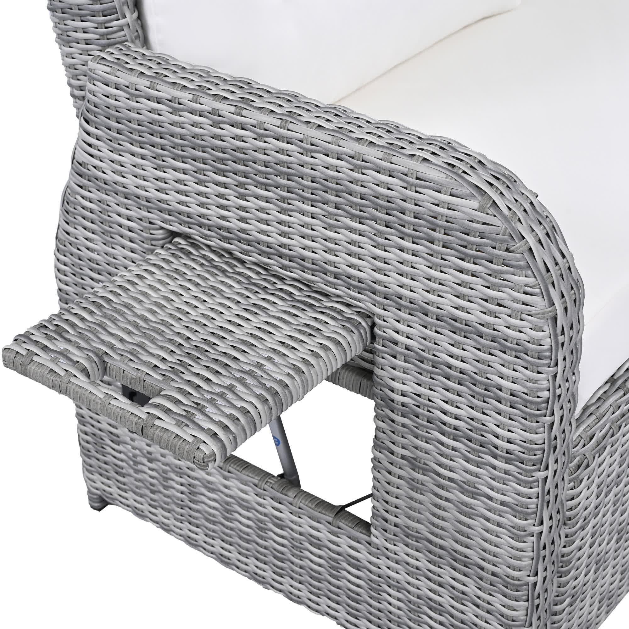 4Pcs Outdoor Rattan Patio Furniture Set - image 37