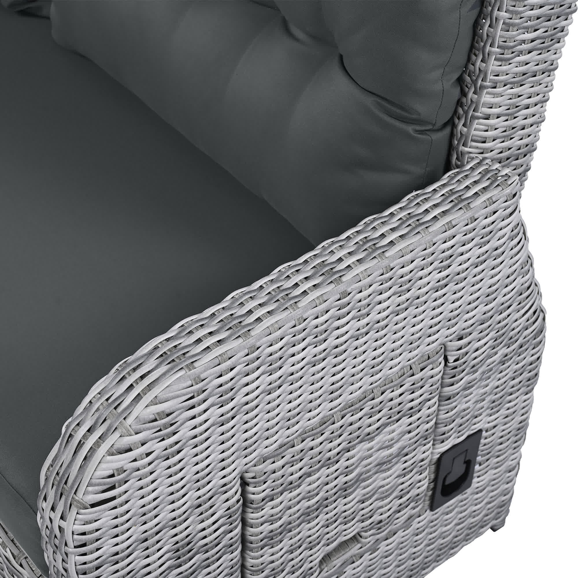 4Pcs Outdoor Rattan Patio Furniture Set - image 39