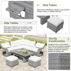 4Pcs Outdoor Rattan Patio Furniture Set - image 5
