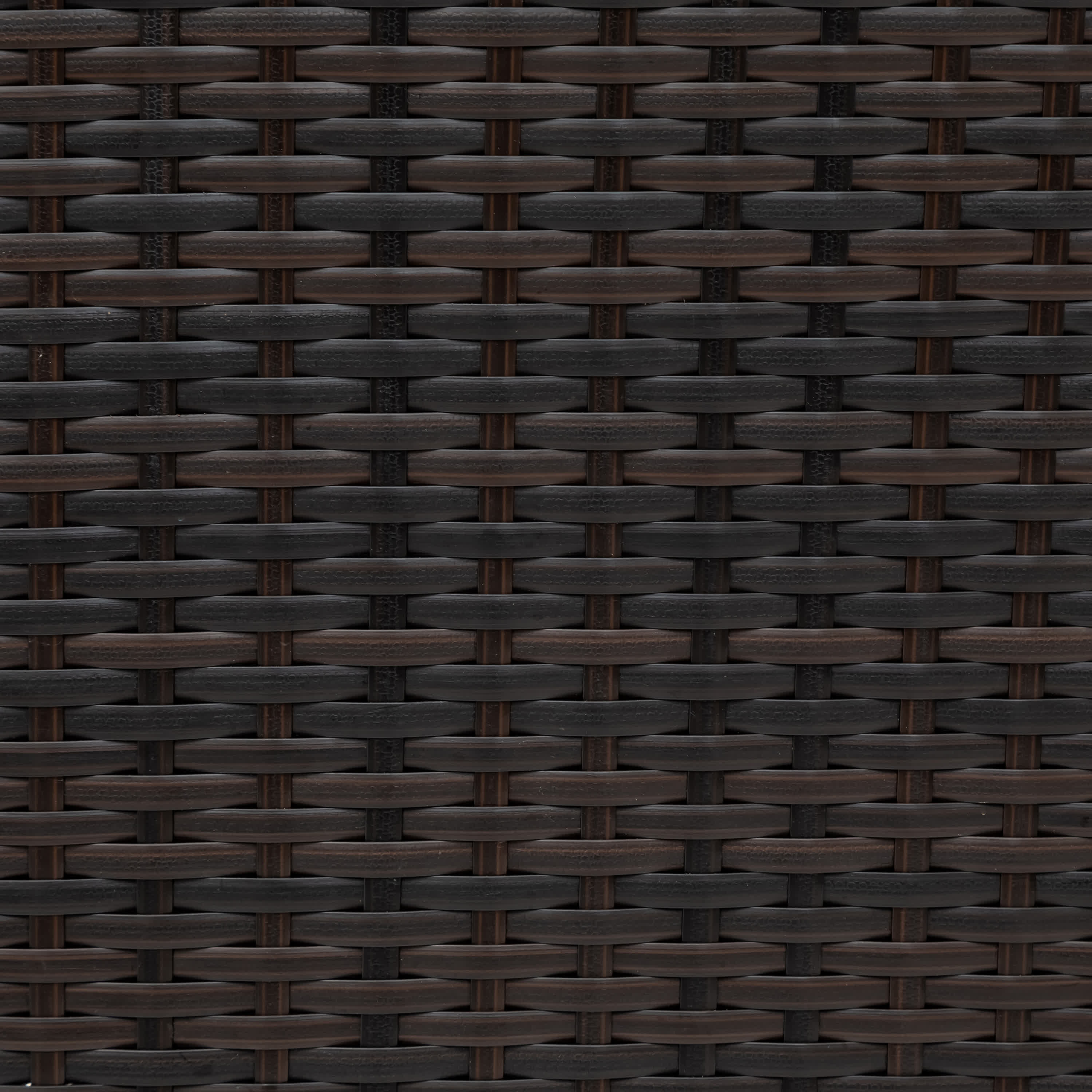 5Pcs Outdoor Patio Sectional Furniture Half-Moon Sofa Set