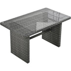 6Pcs Garden Patio Rattan Sectional Furniture Set - image 10