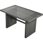 6Pcs Garden Patio Rattan Sectional Furniture Set - image 11