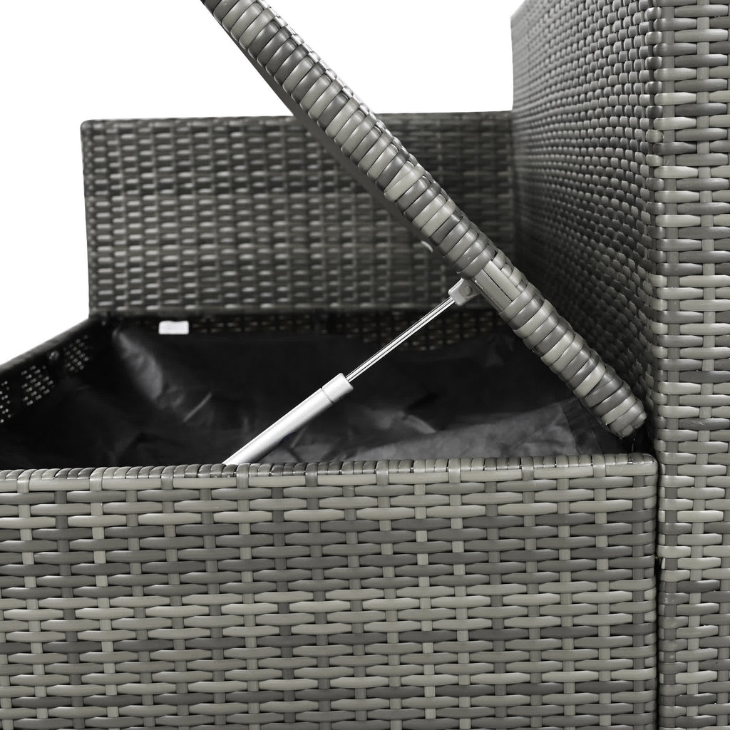 6Pcs Garden Patio Rattan Sectional Furniture Set - image 21