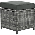 6Pcs Garden Patio Rattan Sectional Furniture Set - image 35