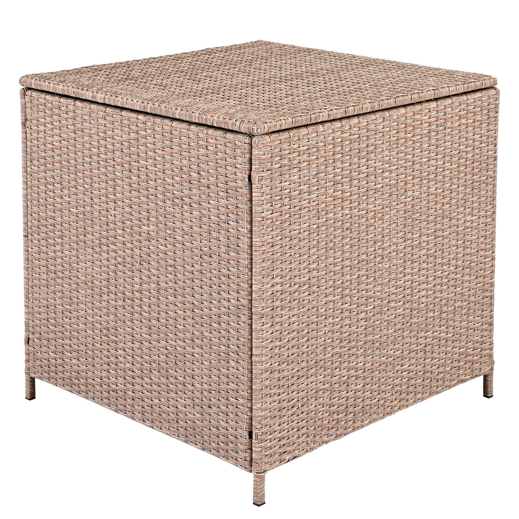 6Pcs Garden Patio Rattan Sectional Furniture Set - image 48